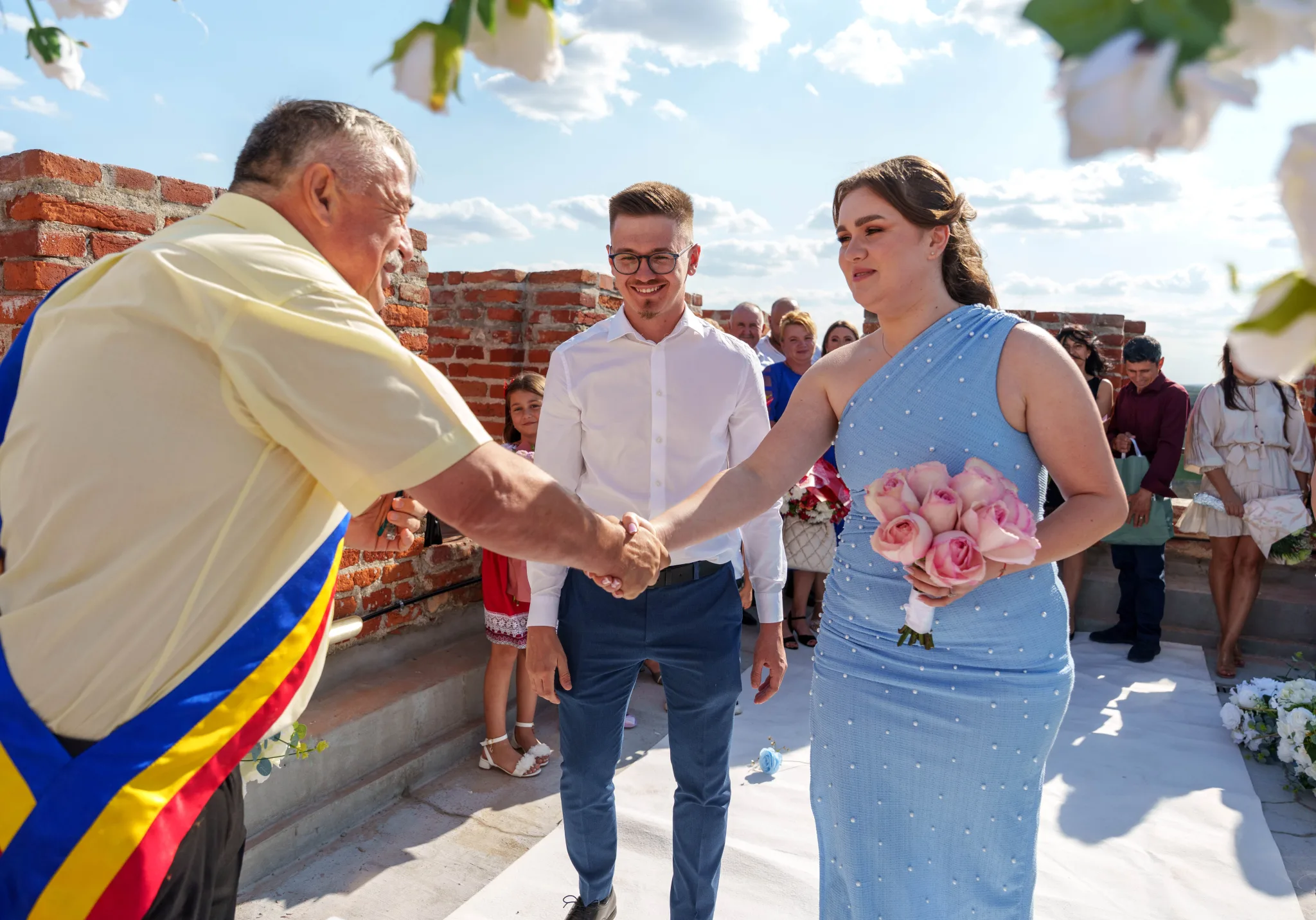Fotografie cununie civilă realizată de LivioArt