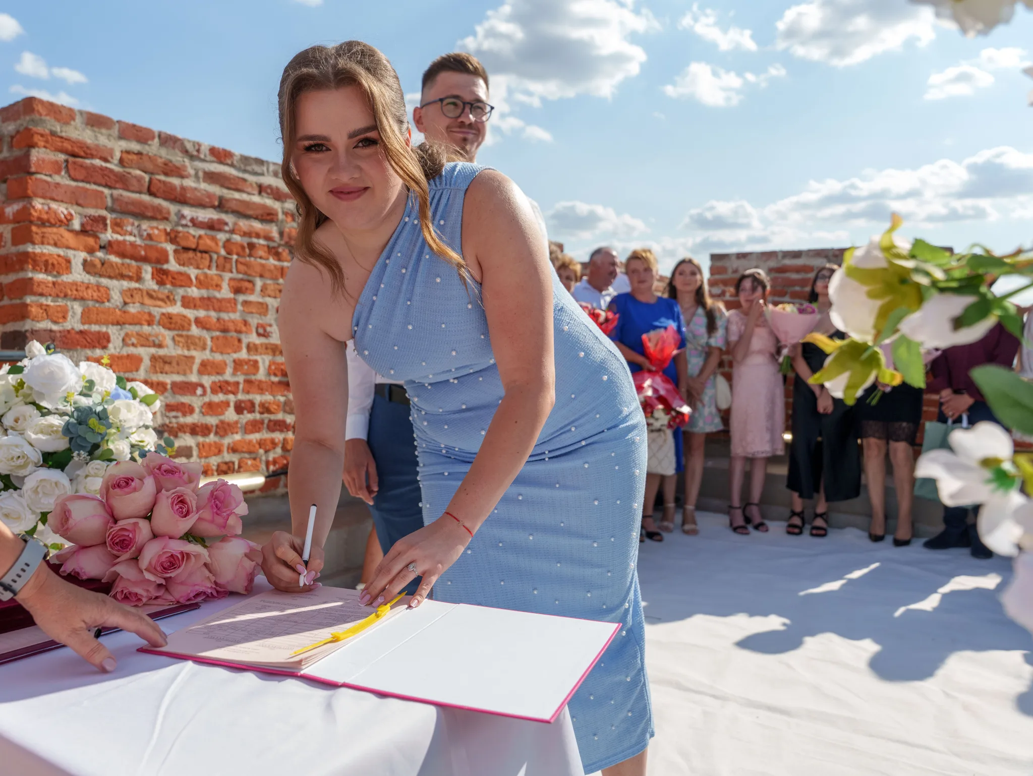Fotografie cununie civilă realizată de LivioArt
